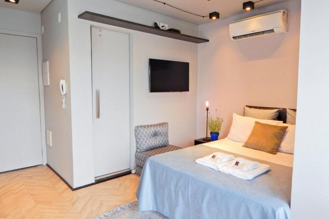 Easy Star - Studio Com Vista Incrivel Na Vila Olimpia - Kq01G Apartment เซาเปาโล ภายนอก รูปภาพ